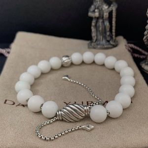 David Yurman Spiritual Bead White Coral